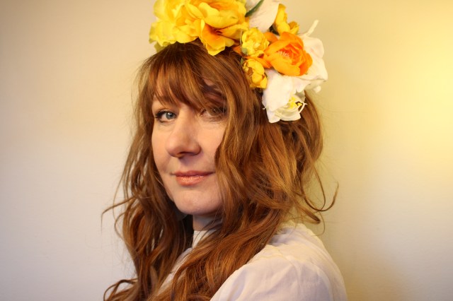 Kullman blommor i håret